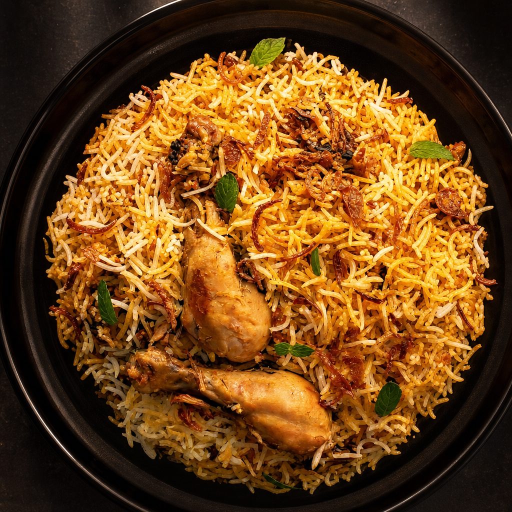 Chicken Biryani.