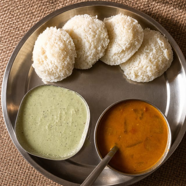 Idly Sambhar.