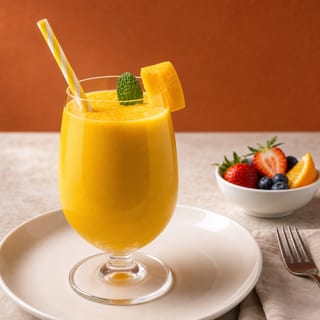 Saffron Mango Lassi