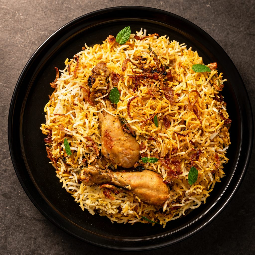 Chicken Biryani.