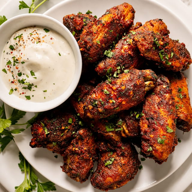 Butter Chicken Wings.
