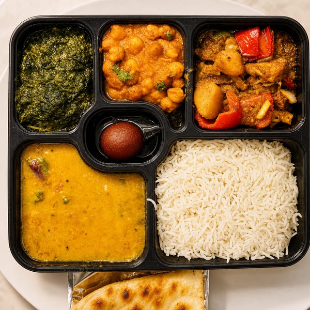 Saffron Lunch Box - Vegan.