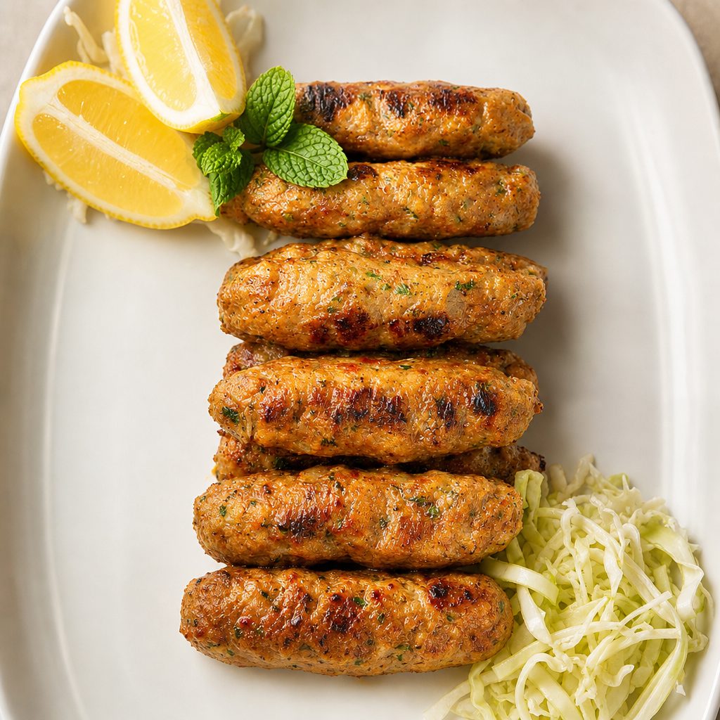 Chicken Kabab Meal.