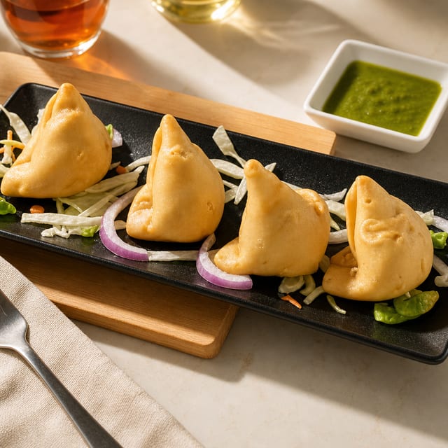 Samosa (Chicken Tikka).